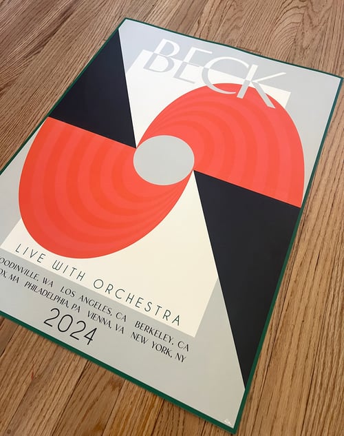 Image of Beck 2024 Print