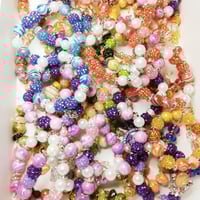 Image 4 of 10 PIECE WHOLESALE BEAUTIFUL ACRYLIC BRACELETS