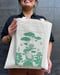 Image of Year of the Wood Dragon Tote Bag for Pine and Crane