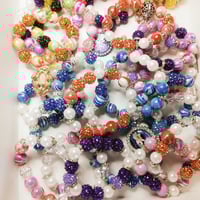 Image 5 of 10 PIECE WHOLESALE BEAUTIFUL ACRYLIC BRACELETS