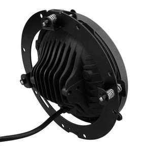 Image of 7" Black Round Headlight Ring Mounting Bracket