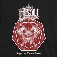 Image 2 of ABSU - HIGHLAND TYRANT ATTACK (RED & WHITE PRINT) 1