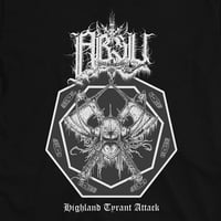 Image 2 of ABSU - HIGHLAND TYRANT ATTACK (WHITE & GREY PRINT) 5