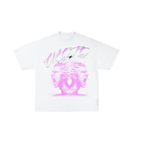 CRETE Distressed Graphic Vintage Cotton T-shirt   