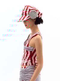 Image 3 of Striped cap