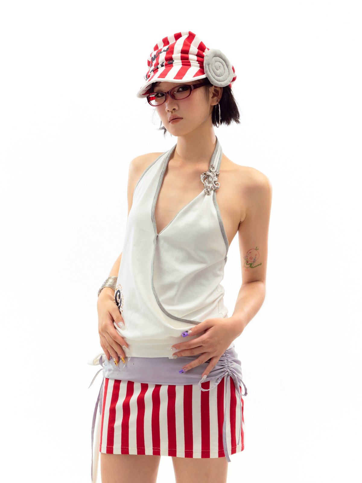 Striped cap | nit alcove