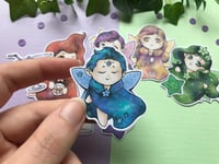 Image 2 of Cute Star Fairy Sticker Pack