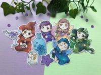 Image 1 of Cute Star Fairy Sticker Pack