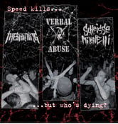 Image of VERBAL ABUSE​-​SCHEISSE MINNELLI​-​THE SHINING​-​Speed kills​ ​LP