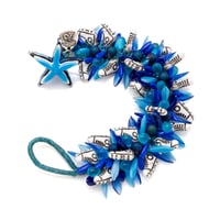 blue wave bracelet