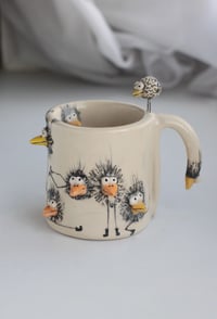 Image 2 of Mug “Now the bird will fly out”