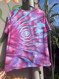 Image 2 of Psychedelic trails women’s size 10 t-shirt
