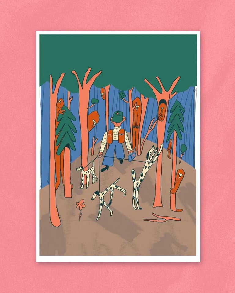 Woods is Magic - Giclée Print