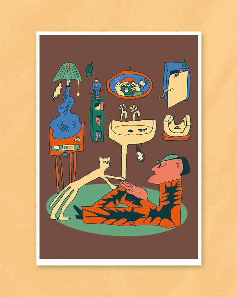 Tech Deck - Giclée Print