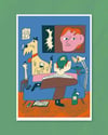 From the T.V's Perspective - Giclée Print