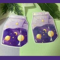 Image 1 of Cute Star Bottle Waterproof Vinyl Sticker