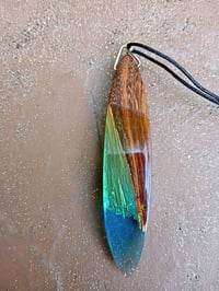Image 3 of Jewelry made of epoxy resin and wood