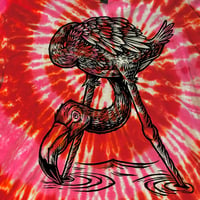 Image 1 of Limited Edition Shirts! Flamingo Tie-dye! 