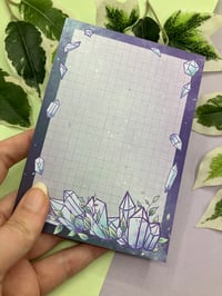 Image 5 of Blue Crystal Notepad