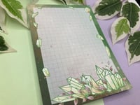 Image 2 of Green Crystal Notepad