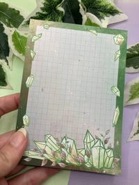 Image 5 of Green Crystal Notepad