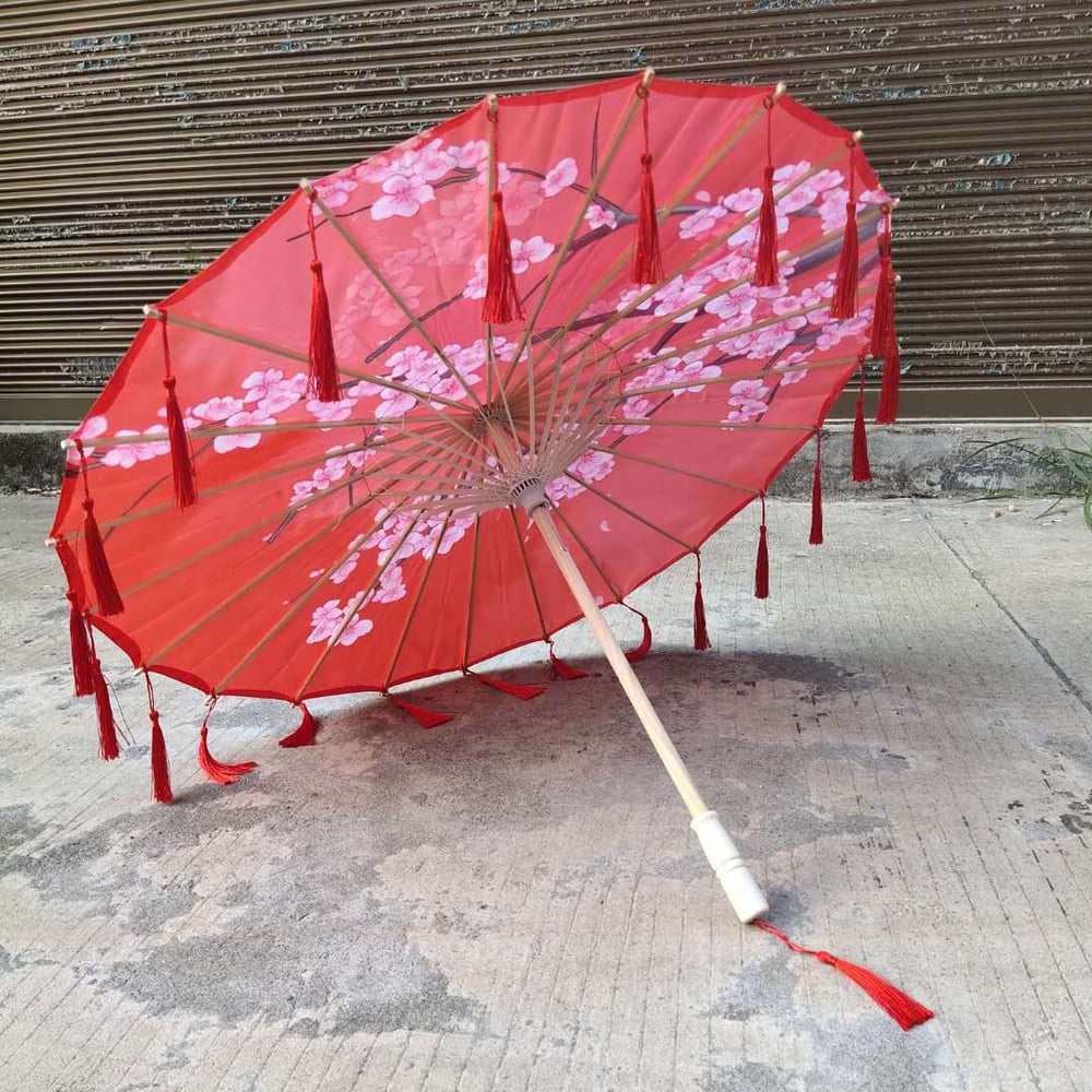 Image of Red/Pink Parasol