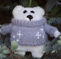 Image 3 of Knitted Bear, Sweater Bear, Teddy Bear