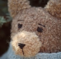 Image 3 of Knitted teddy bear in sweater, Teddy bear