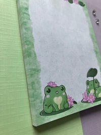 Image 3 of Cute Frog Notepad