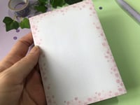 Image 3 of Pink Rose Notepad