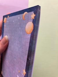 Image 4 of Moon and Stars Notepad