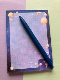 Image 7 of Moon and Stars Notepad