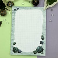 Image 1 of D20 Dice Notepad