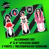ALCHEMIST STICKER SHEET (U.S ORDERS ONLY)