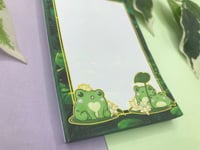 Image 3 of Small Cute Frog Forest Notepad