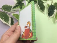 Image 2 of Small Cute Strawberry Snake Notepad