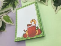 Image 3 of Small Cute Strawberry Snake Notepad