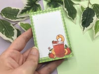 Image 5 of Small Cute Strawberry Snake Notepad