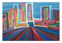 Image 1 of The Fast Lane. Giclee print.