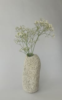 Image 1 of Interior vase for flowers made of stone