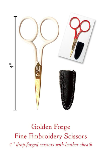 Image of Golden Forge Embroidery Scissors