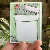 Image 1 of Small Cactus Notepad