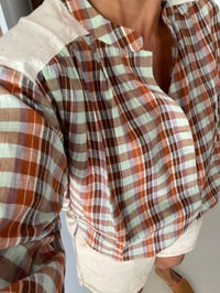 Image 2 of Blouse  TELMA Noisette