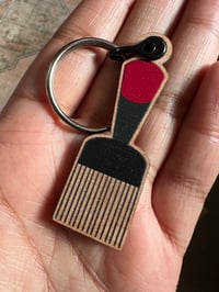 Image 3 of Afro Pick Keychain