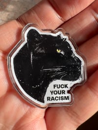 Image 1 of F Racism Pin