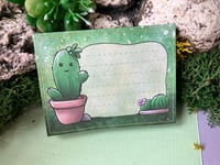 Image 2 of Small Cute Cactus Notepad