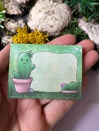 Image 5 of Small Cute Cactus Notepad