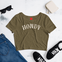 Image 8 of HOWDY Women’s Crop Tee