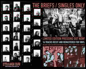 Image of 105 PRESSED - THE BRIEFS - SINGLES ONLY LP W/ FLEXI 7''-  STRANGE CLUB VARIANT 