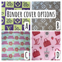 Image 4 of A6 Open Ring Binder